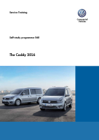 VW - SSP 560_The Caddy 2016 - Self Study Programme 